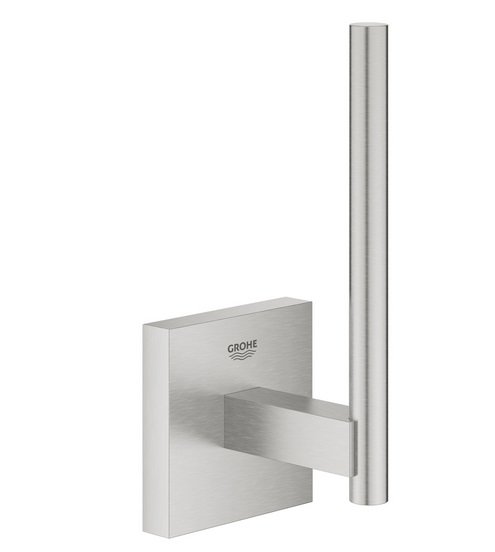 Держатель запасного рулона туалетной бумаги Grohe Quickfix Start Cube металл суперсталь 40979DC0