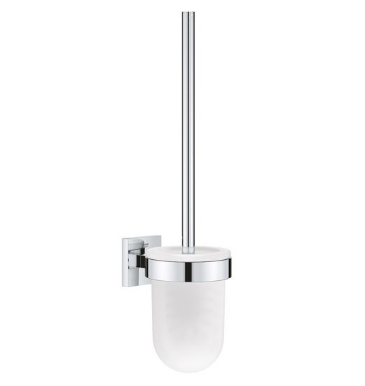 Ершик для унитаза Grohe QuickFix Start Cube стекло/металл хром 40977000