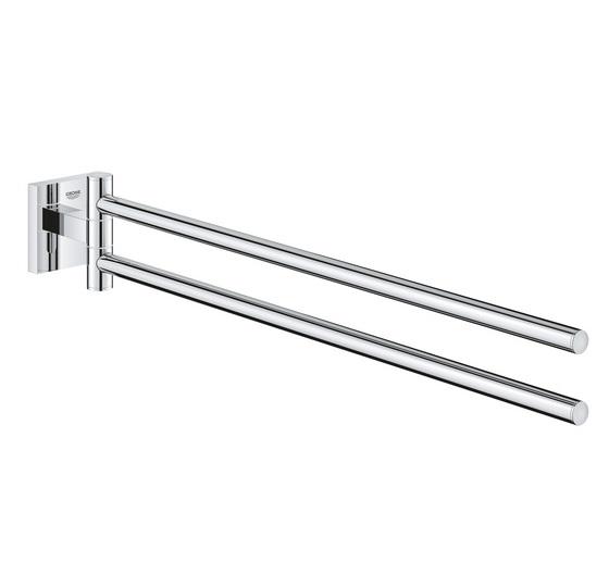 Тримач для рушників Grohe QuickFix Start Cube поворотний метал хром 40976000