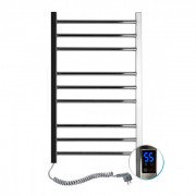 Электрический полотенцесушитель NAVIN Класcик Квадро 500х800 Sensor подключение слева таймер хром 10-016153-5080