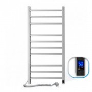 Электрический полотенцесушитель NAVIN Loft 500х1000 Sensor подключение слева таймер хром 10-043153-5010