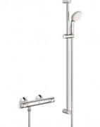 Термостат для душу Grohe QuickFix Precision Flow з душовим гарнітуром хром 34842000