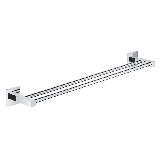 Держатель для полотенец Grohe QuickFix Start Cube двойной металл хром 41104000