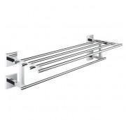 Тримач-полиця для рушників Grohe QuickFix Start Cube метал хром 41099000