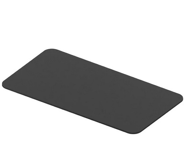 Полиця для консолі ArtCeram Fuori Scala кераміка чорний TFC004 17;00