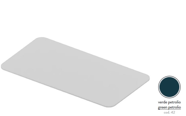 Полка для консоли ArtCeram Fuori Scala керамика сине-зеленый TFC004 42;00