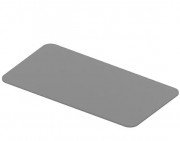 Полка для консоли ArtCeram Fuori Scala керамика серый (grey olive) TFC004 15;00