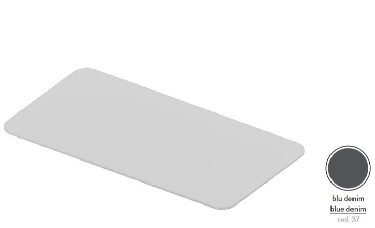 Полиця для консолі ArtCeram Fuori Scala кераміка сіро-синій (denim) TFC004 37;00