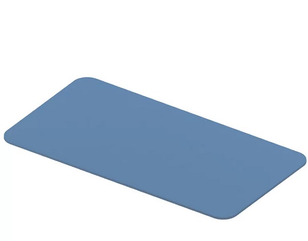 Полиця для консолі ArtCeram Fuori Scala кераміка синій TFC004 38;00