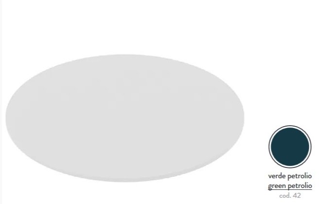 Полка для консоли ArtCeram Fuori Scala керамика сине-зеленый TFC005 42;00