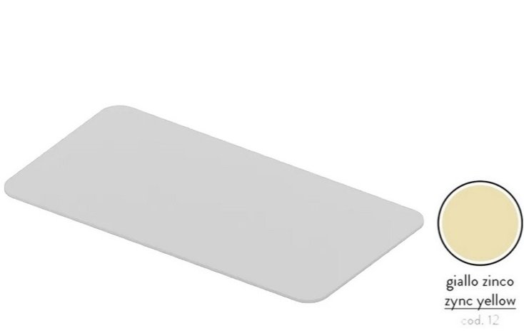 Полиця для консолі ArtCeram Fuori Scala кераміка жовтий TFC004 12;00