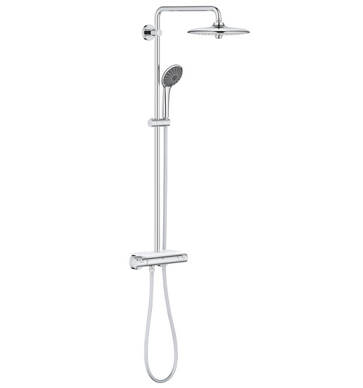 Душевая система Grohe QuickFix Vitalio Joy 260 с термостатом хром 26403001