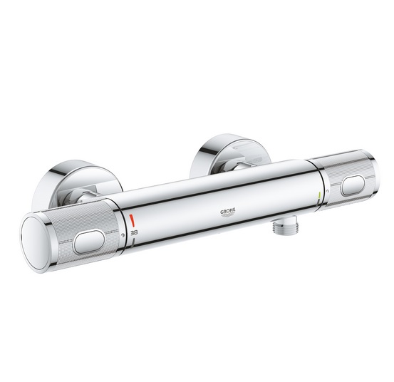 Термостат для душа Grohe QuickFix Precision Feel двухвентильный хром 34790000
