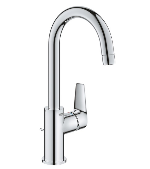 Смеситель для раковины Grohe QuickFix StartEdge однорычажный с донным клапаном хром 24201001
