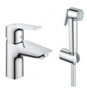 Смеситель для раковины Grohe QuickFix StartEdge с гигиеническим душем хром 23773001