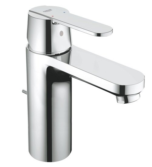 Смеситель для раковины Grohe QuickFix Get однорычажный с донным клапаном хром 23454000