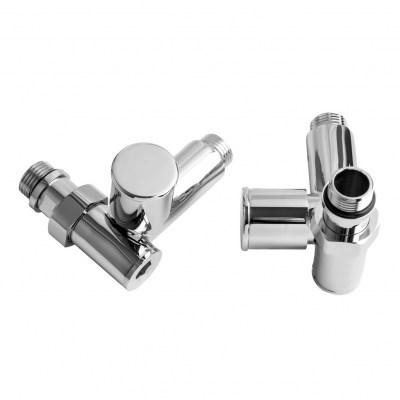 Кран кутовий NAVIN під тен 1/2х1/2 хром 2шт 21-032430-7777