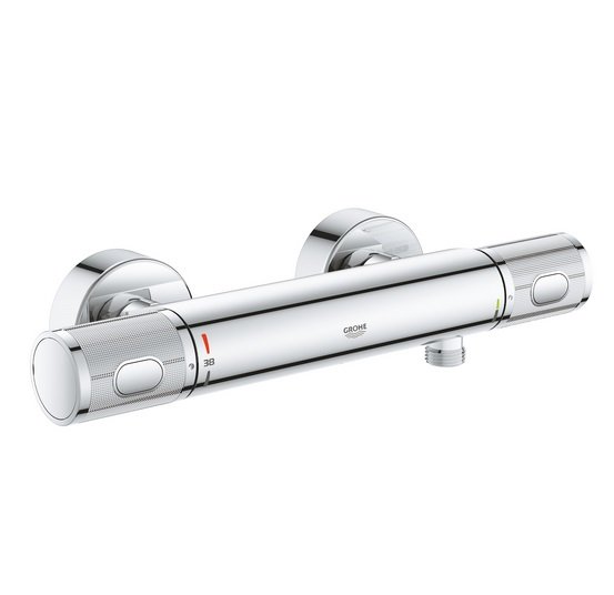 Термостат для душу Grohe QuickFix Precision Feel двовентильний хром 34790000