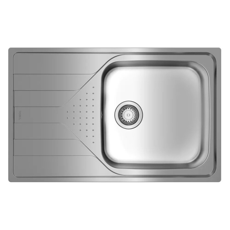 Мийка для кухні Teka UNIVERSE 45 1B 1D MAX 79×50 см з крилом нерж. сталь мікротекстура 115110016