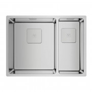 Мойка для кухни Teka ForLinea RS15 2B 580 58×44 см 2 чаши нерж. сталь полированная 115030010