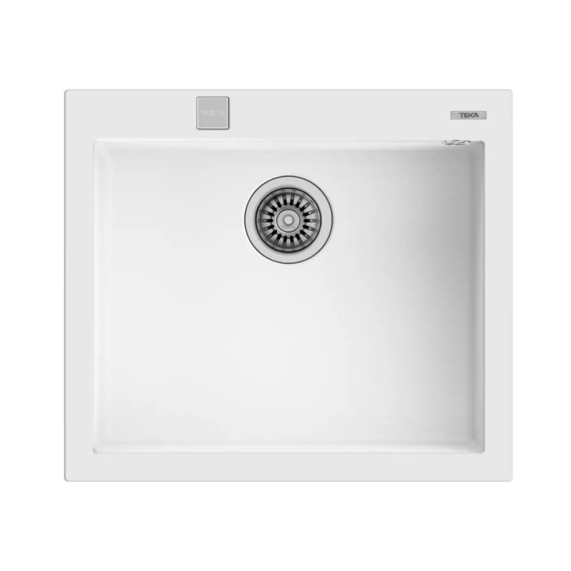 Мойка для кухни Teka Forsquare 50.40 TG AUTO 57х50 см тегранит белый 115230009