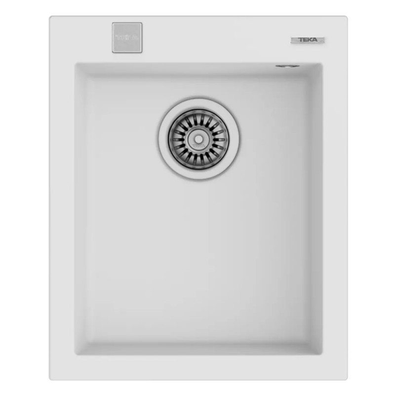 Мойка для кухни Teka Forsquare 34.40 TG 41х50 см тегранит белый 115230014
