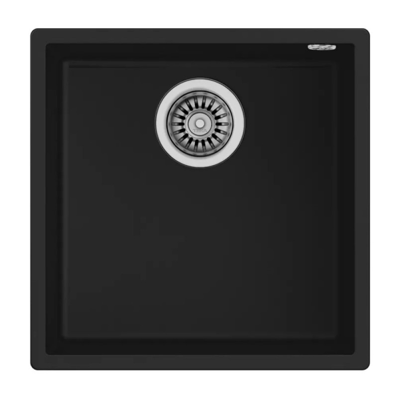 Мойка для кухни Teka Square 40.40 TG 44х44 см под столешницу тегранит черный 115230025