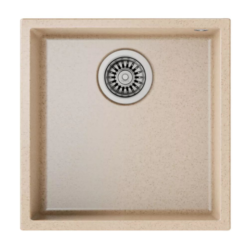 Мойка для кухни Teka Square 40.40 TG 44х44 см под столешницу тегранит светло бежевый 115230027