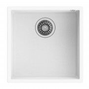 Мойка для кухни Teka Square 40.40 TG 44х44 см под столешницу тегранит белый 115230029