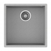 Мойка для кухни Teka Square 40.40 TG 44х44 см под столешницу тегранит серый 115230026