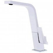 Смеситель для кухни Teka IC 915 (Icon H) однорычажный ультрабелый 33915020W