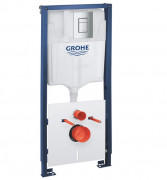 Комплект інсталяції Grohe Solido Even з клавішею змивання хром 39930000