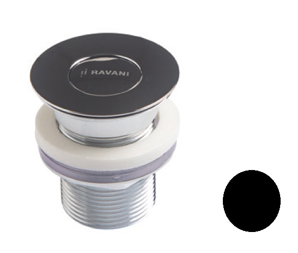 Донный клапан для раковины ArtCeram черный матовый ACA061 17