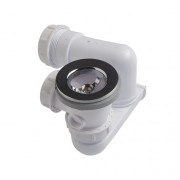 Сифон для ванни ArtCeram Neo/Square пластик білий ACA062