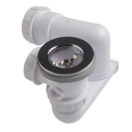 Сифон для ванни ArtCeram Hoop пластик білий ACA066