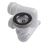 Сифон для ванни ArtCeram Hoop пластик білий ACA066