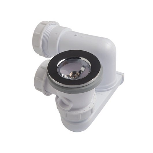 Сифон для ванни ArtCeram Neo/Square пластик білий ACA062