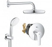 Душевая система скрытого монтажа Grohe QuickFix Start хром UA202802R2