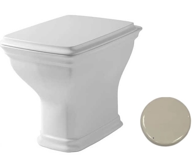 Унітаз для підлоги ArtCeram Civitas 36х54 см кераміка шампань CIV002 02;00