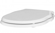 Сиденье с крышкой для унитаза ArtCeram Hermitage Soft-Close дюропласт белый петли хром HEA005 01;71