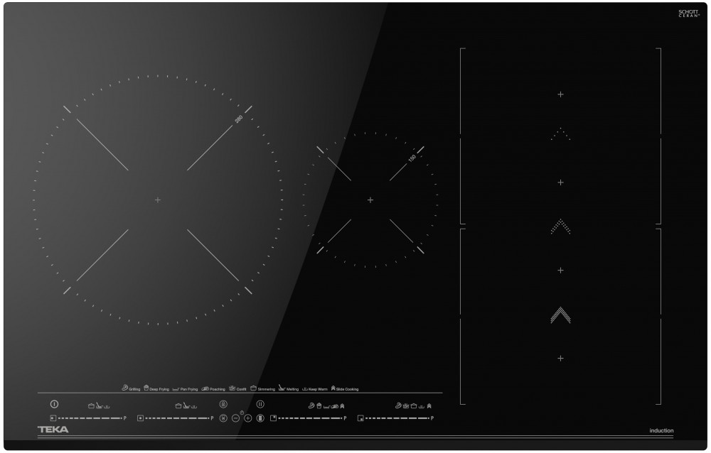Индукционная варочная поверхность Teka IZF 99700 MST BK черный 112500031