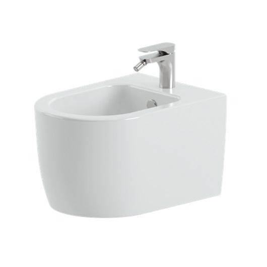 Біде підвісне ArtCeram Monet 36х52 см кераміка білий матовий MNB001 05;00