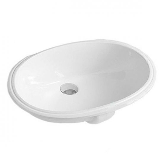 Раковина для ванної кімнати ArtCeram Diana 57х40,4 см під стільницю кераміка білий DIL001 01;00