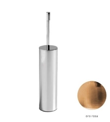 Єршик для унітазу ArtCeram Civitas підлоговий рожеве золото CIA014 77