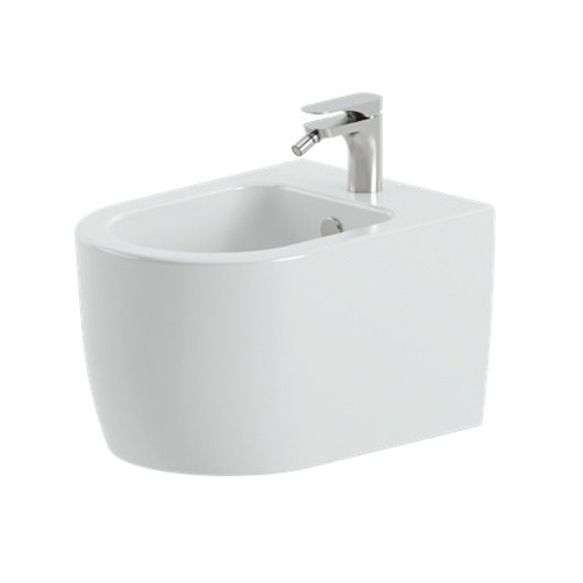 Биде подвесное ArtCeram Monet 36х52 см керамика белый MNB001 01;00