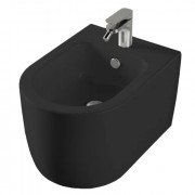 Біде підвісне ArtCeram Monet 36х52 см кераміка чорний матовий MNB001 17;00