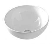 Раковина для ванної кімнати ArtCeram La Ciotola Ø46 см кераміка білий LCL001 01;00