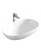 Раковина для ванной ArtCeram La Ciotola 70х44 см керамика белый LCL002 01;00