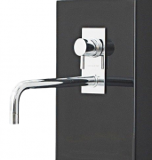 Смеситель для раковины ArtCeram La Fontana настенный однорычажный хром LFA008