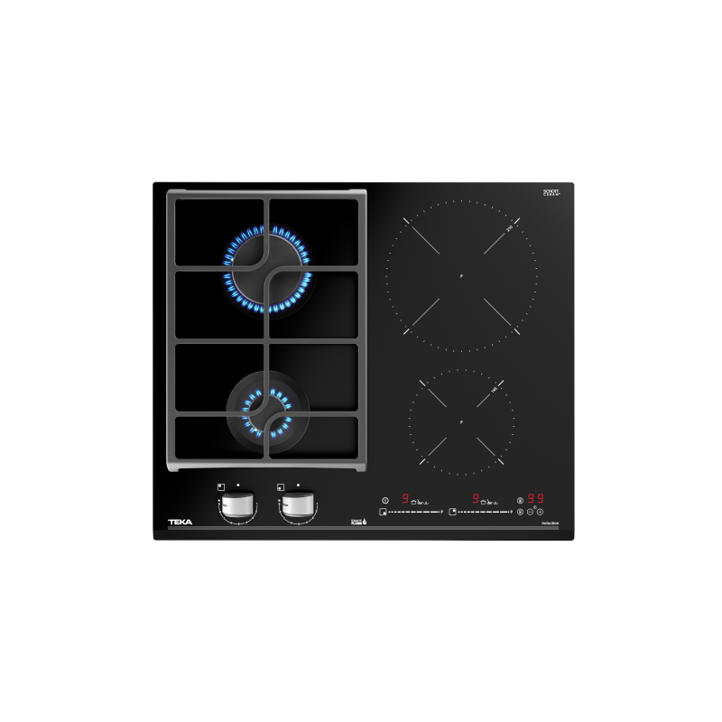 Варочная поверхность комбинированная Teka JZC 64322 ABN BK черный 112570132
